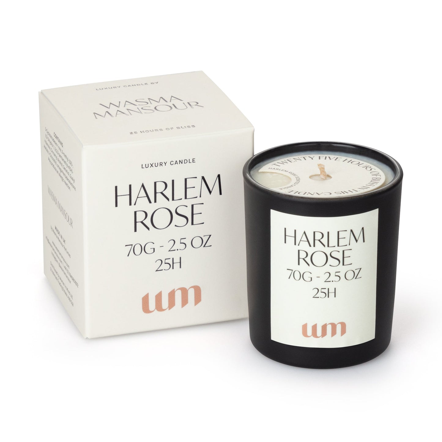 HARLEM ROSE SMALL CANDLE شمعة هارلم روز (حجم صغير)