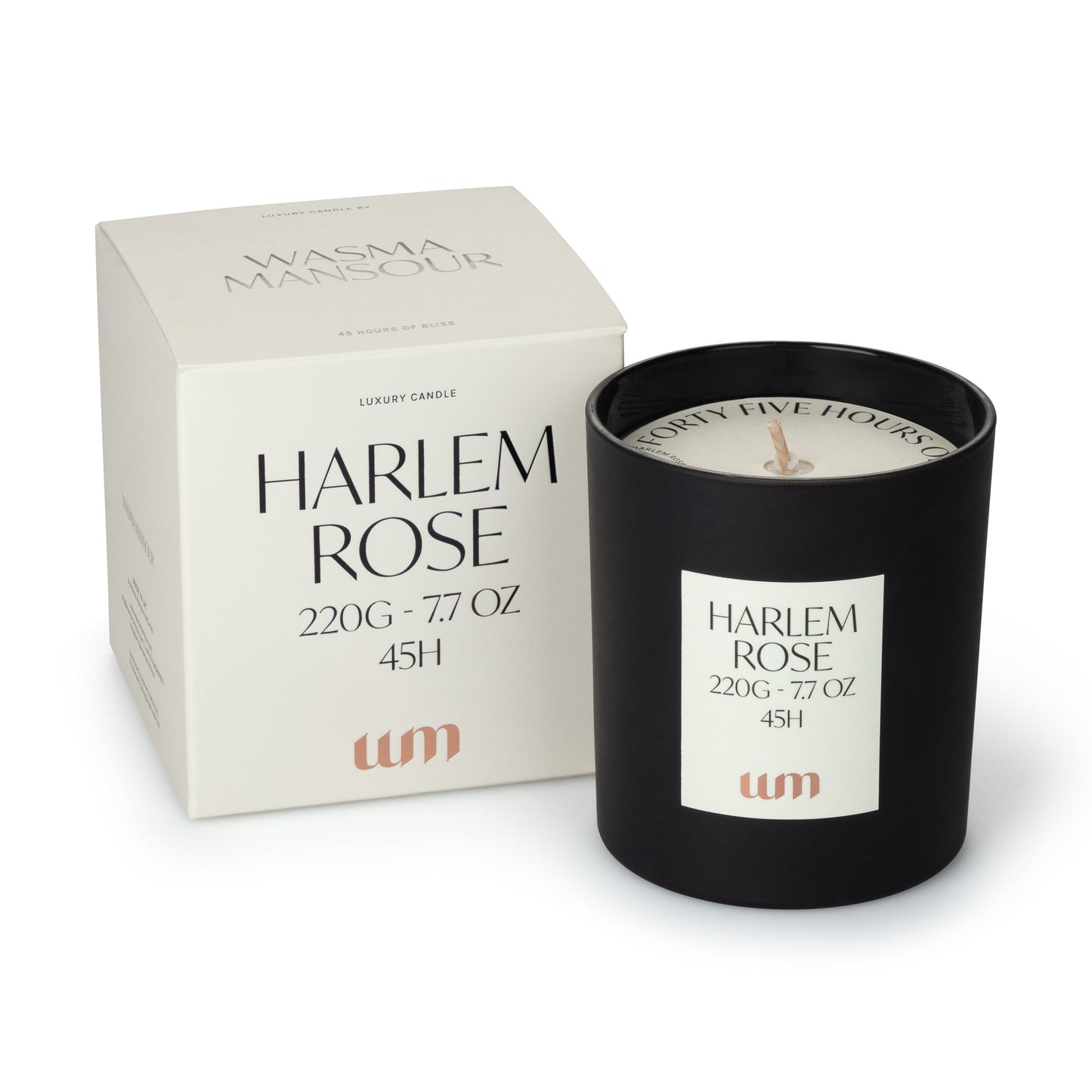 HARLEM ROSE LARGE CANDLE شمعة هارلم روز (حجم كبير)